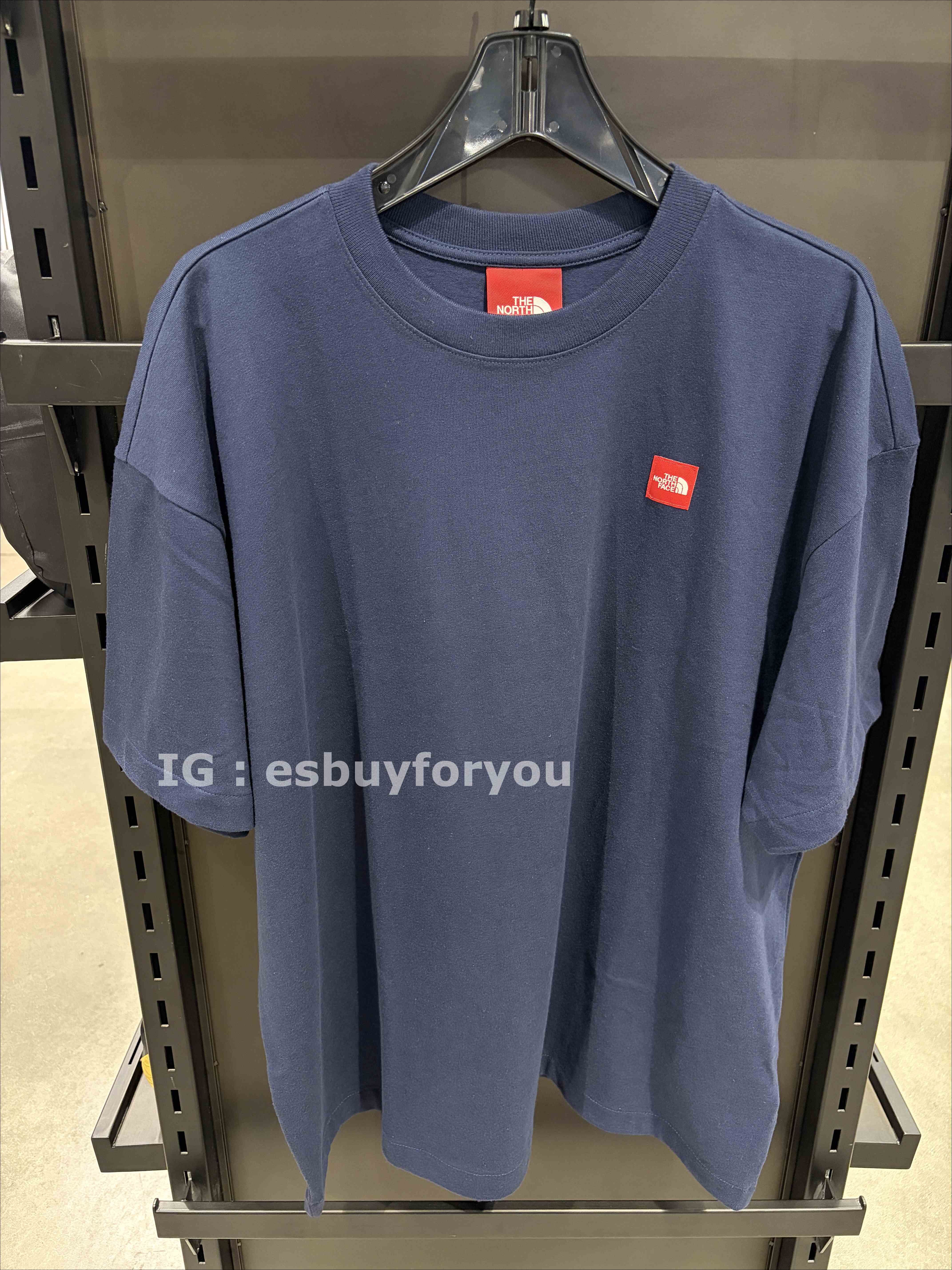 THE NORTH FACE 男款 ICON紅標 硬挺厚磅 寬版 短TEE