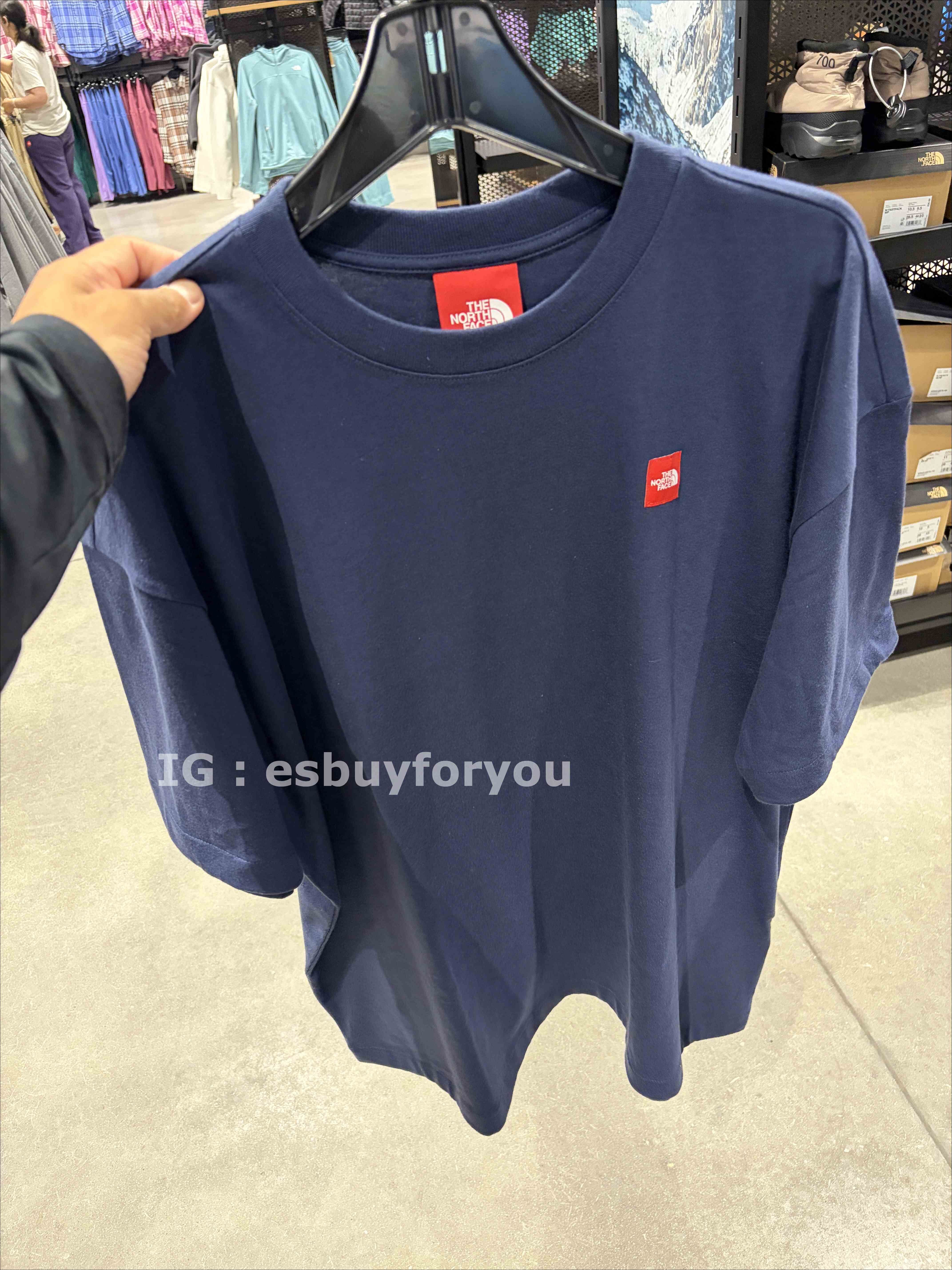 THE NORTH FACE 男款 ICON紅標 硬挺厚磅 寬版 短TEE