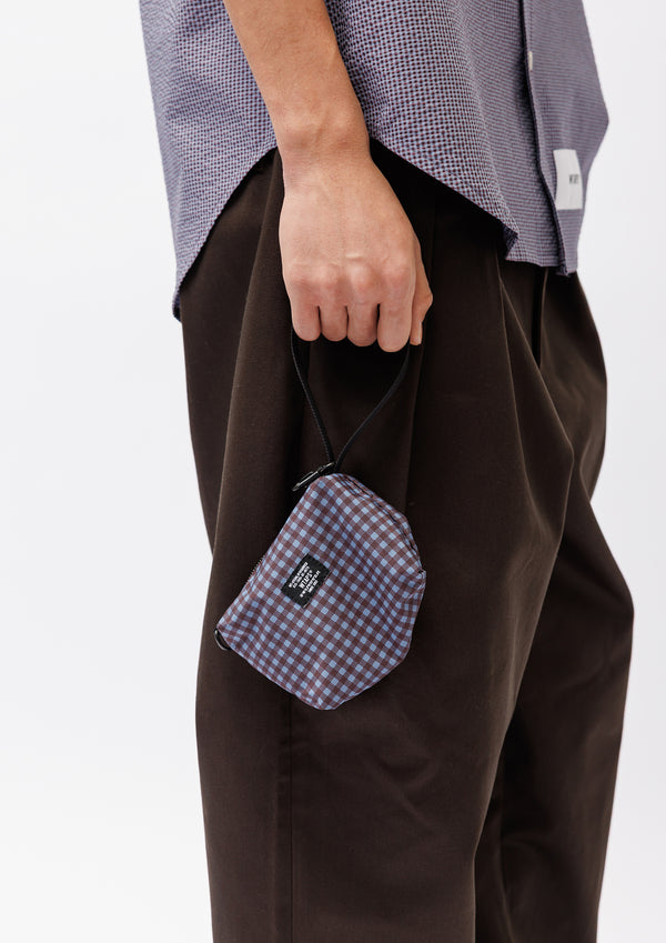 2026SS WTAPS HANGING POUCH POLY STANDARD SUPPLY 格紋手提包