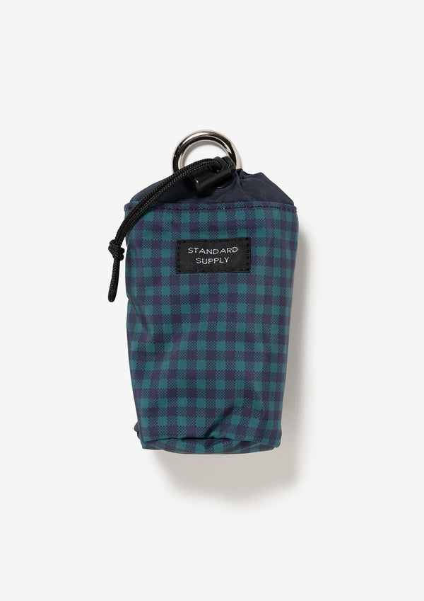 2026SS WTAPS DRAW STRING CHARM POUCH POLY STANDARD SUPPLY 格紋 鑰匙包 小包 收納包 現貨 261EG58D-CG04