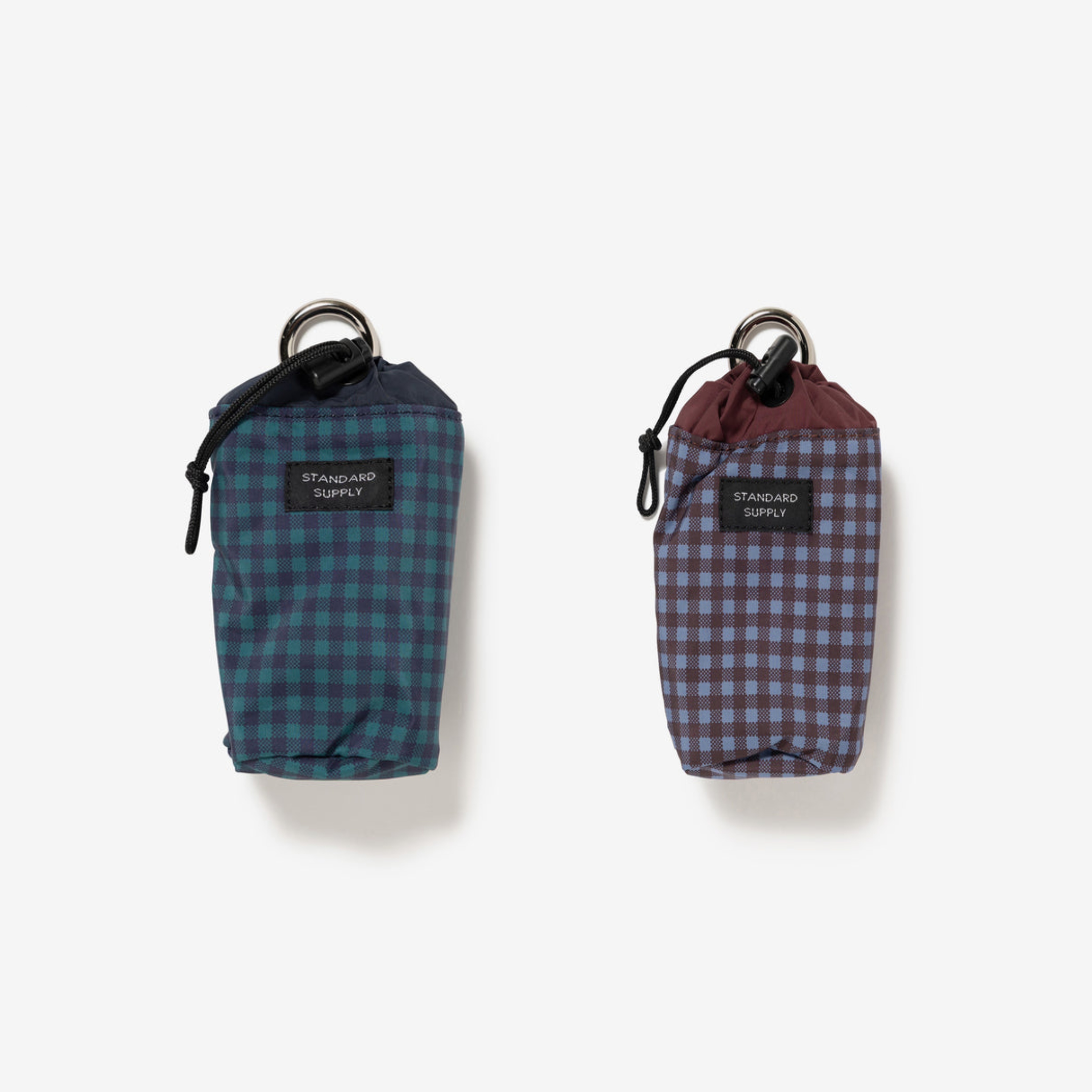 2026SS WTAPS DRAW STRING CHARM POUCH POLY STANDARD SUPPLY 格紋 鑰匙包 小包 收納包 現貨 261EG58D-CG04