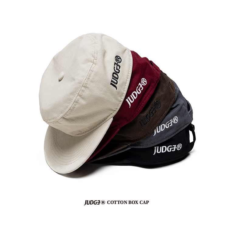 JUDGE®️COTTON BOX CAP