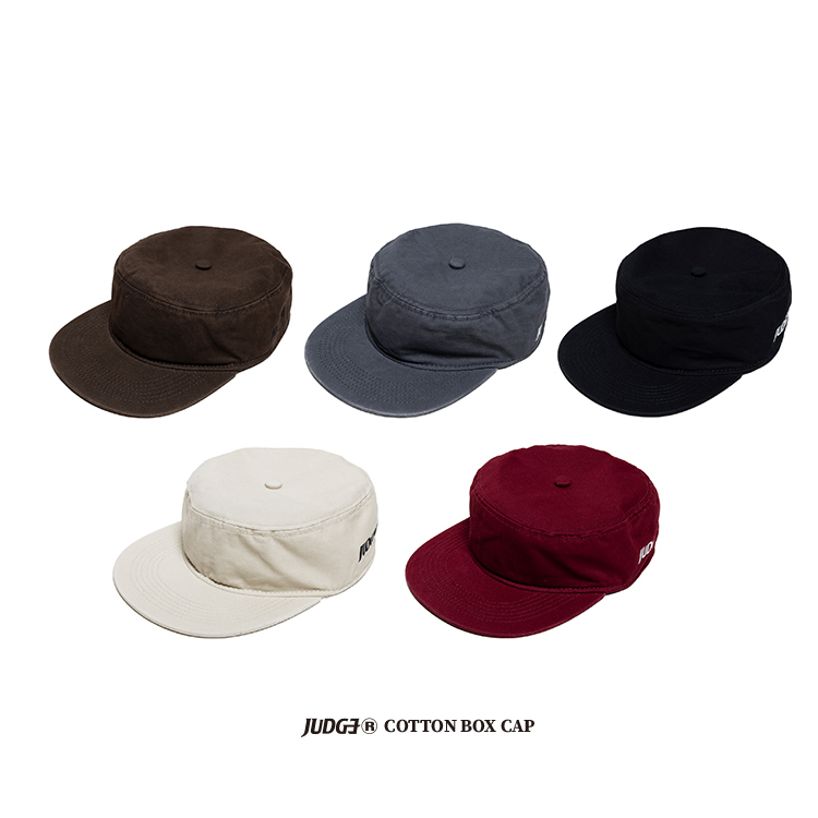 JUDGE®️COTTON BOX CAP