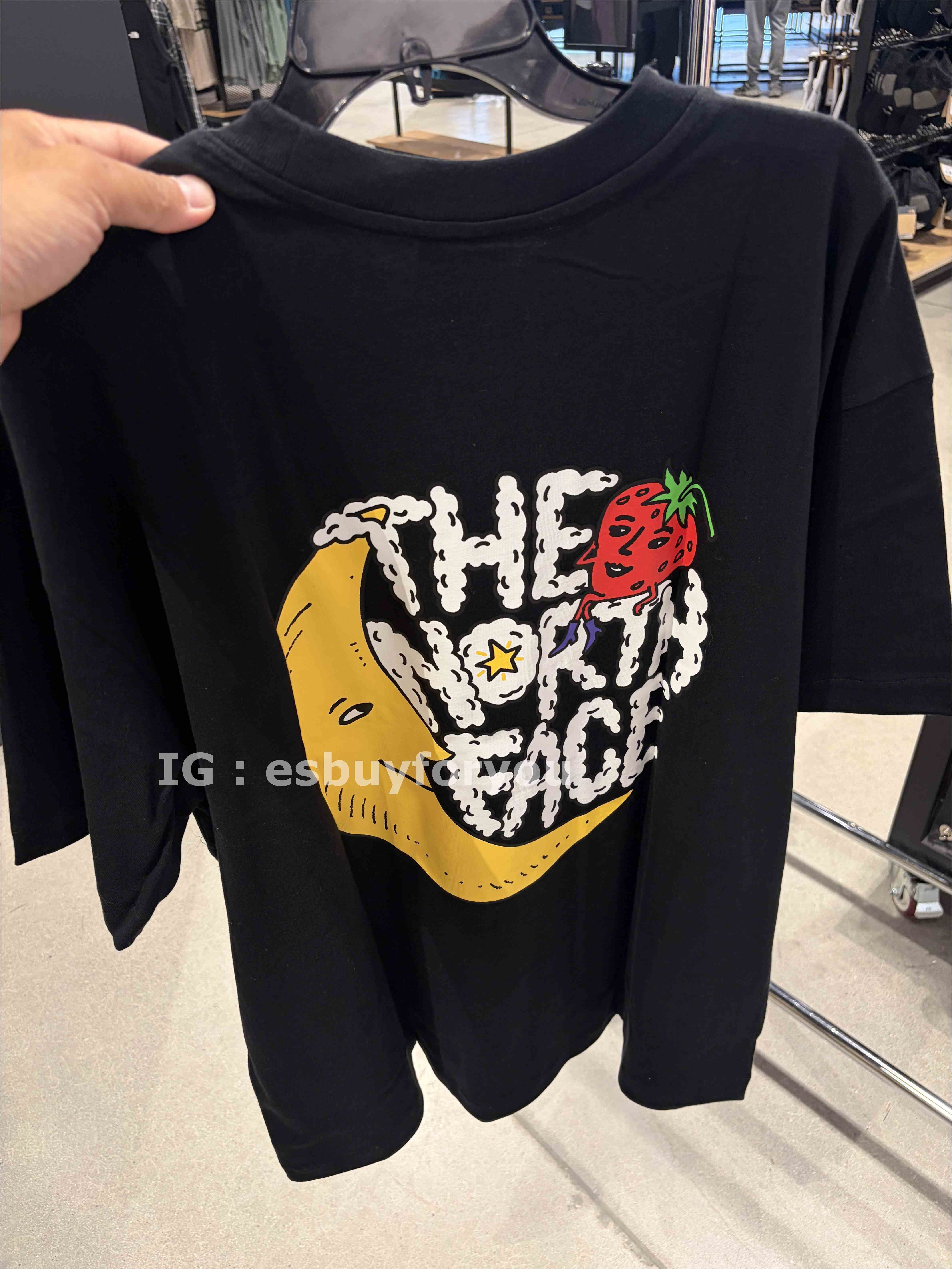 THE NORTH FACE x SHF 聯名款 正反圖 硬挺厚磅 寬版 短TEE
