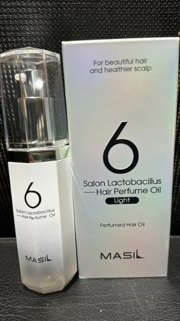 TS17 MASIL 6倍光感乳酸杆菌護髮精油 Hair Perfume Oil 升級版(清爽型 Light) 66ML X2支