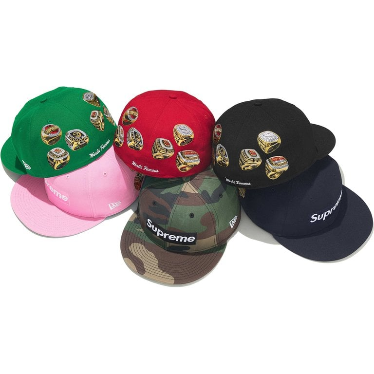 2026SS SUPREME Rings Box Logo New Era 聯名 帽子 金戒指 現貨 SS26H130