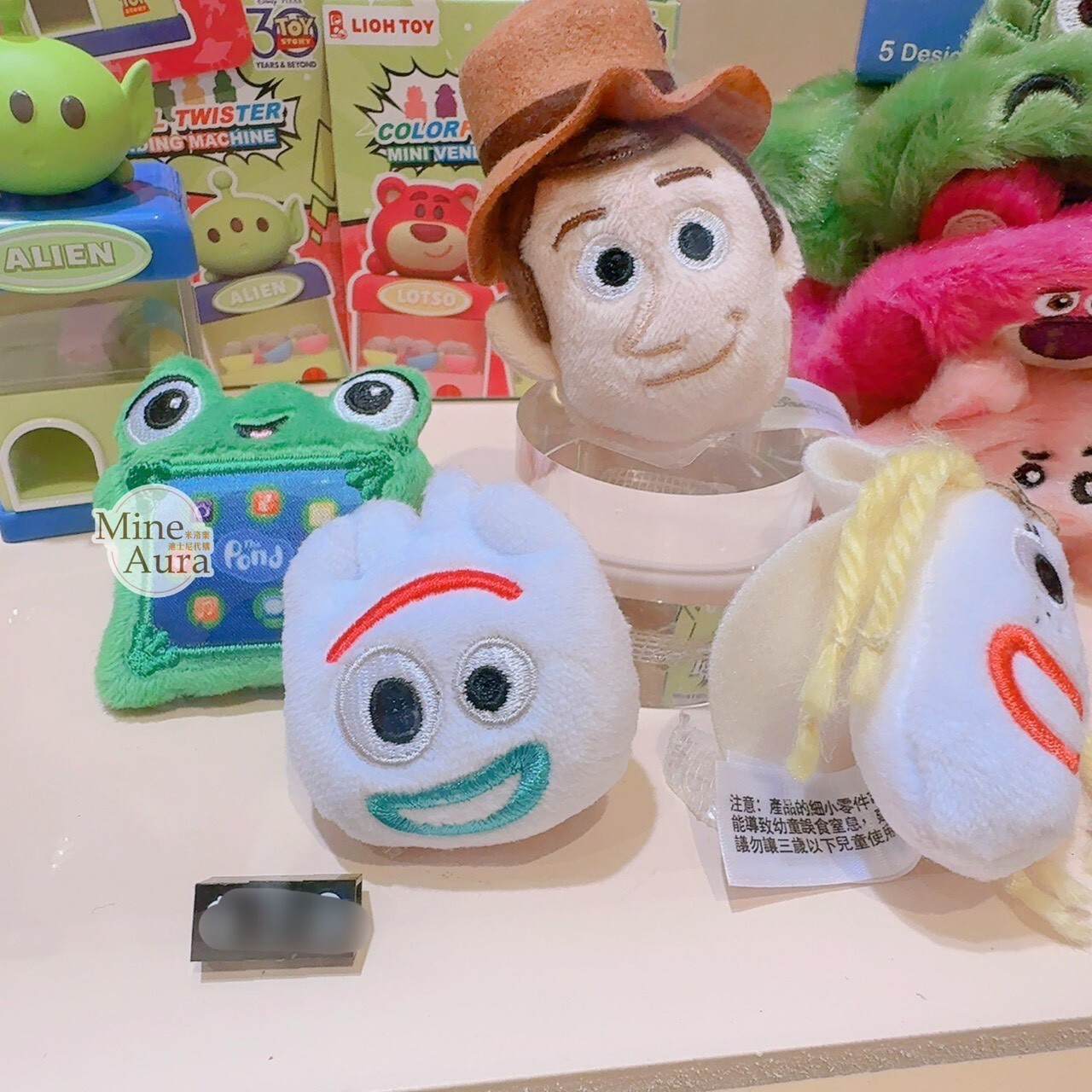 玩具總動員 Toy Story 絨毛 大頭 造型 戒指 盲選盒 盲盒 -香港迪士尼樂園