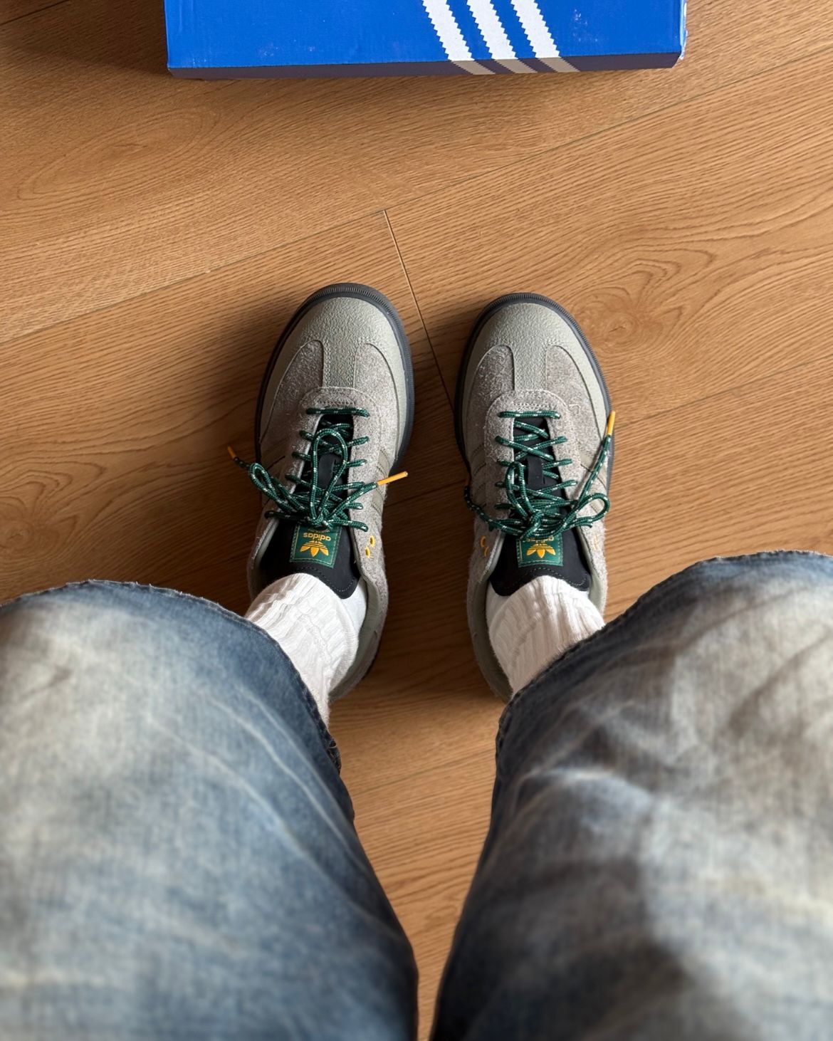 (預訂) Adidas Samba LX Freizeit - Grey Green