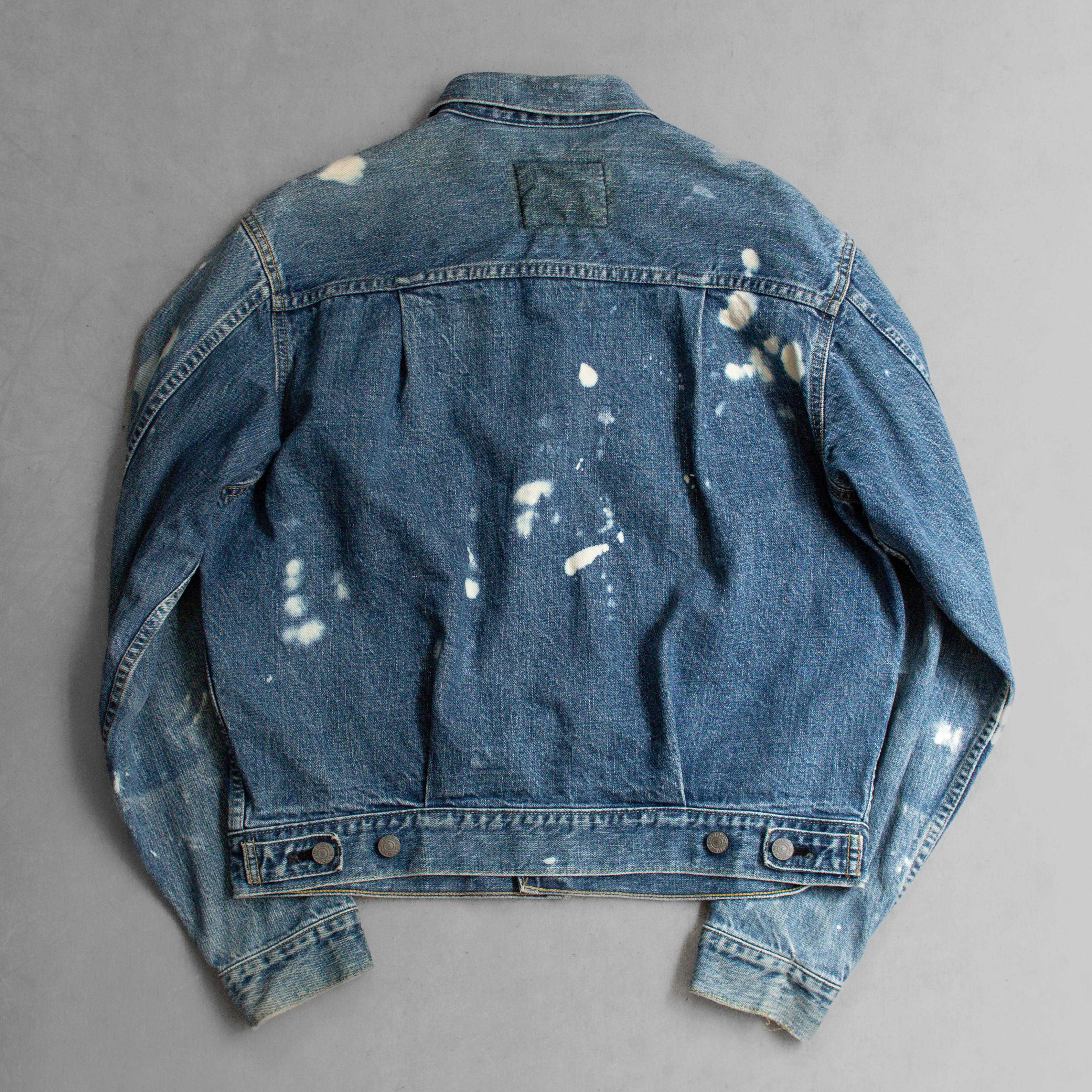 LEVIS LVC 507 DENIM JACKET 日本製 漂白 復刻 二代 丹寧 牛仔 外套