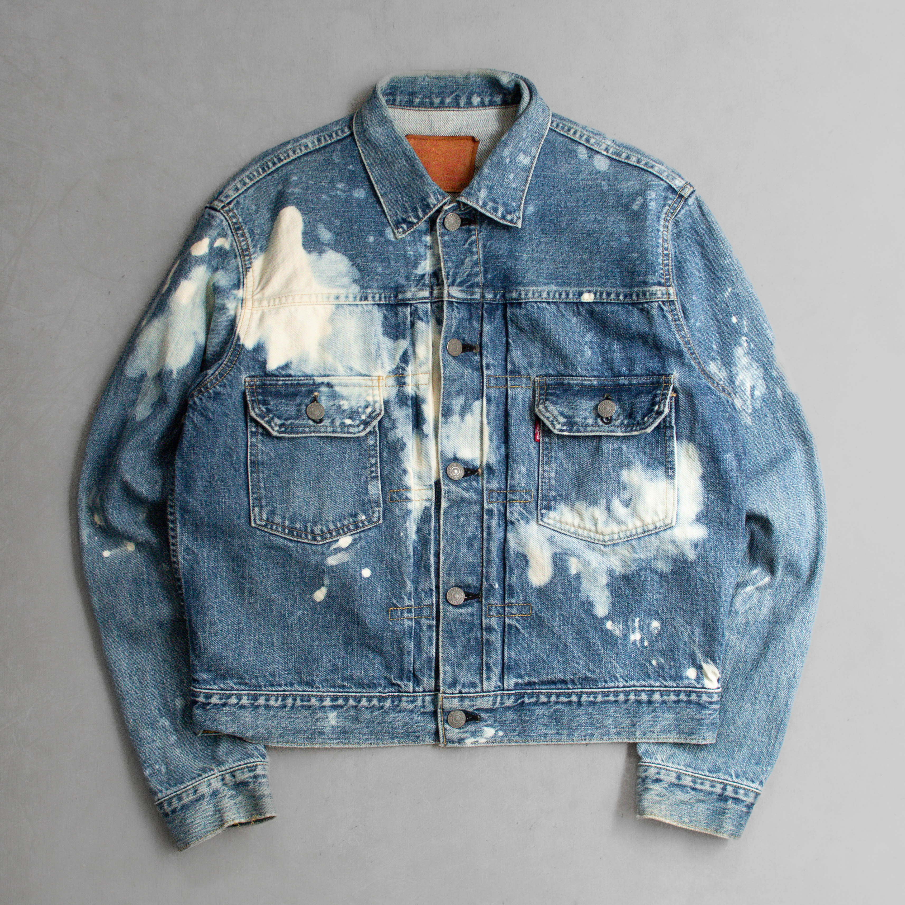 LEVIS LVC 507 DENIM JACKET 日本製 漂白 復刻 二代 丹寧 牛仔 外套
