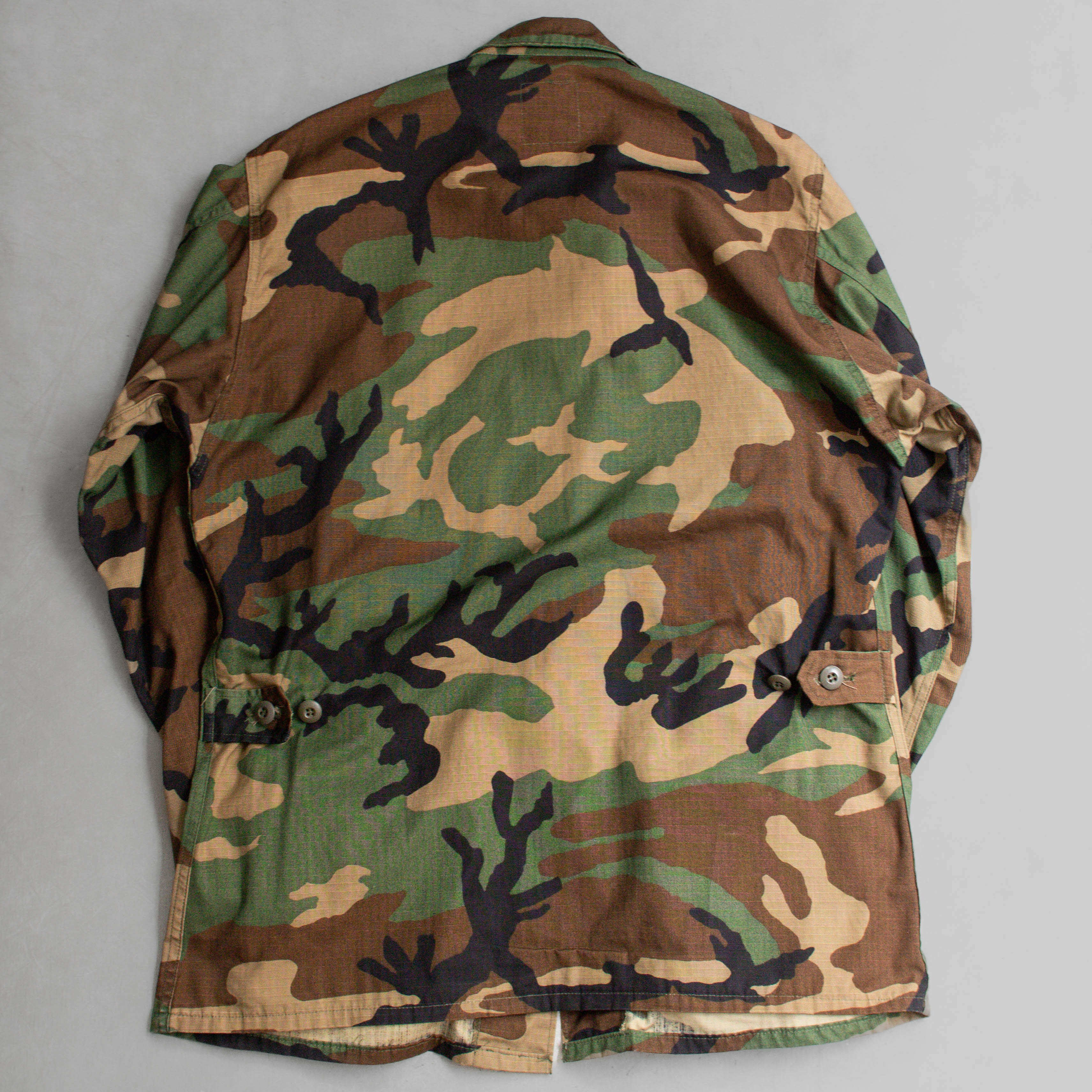 US ARMY BDU CAMO SHIRT 美軍 公發 叢林 迷彩 野戰 長袖 軍襯衫