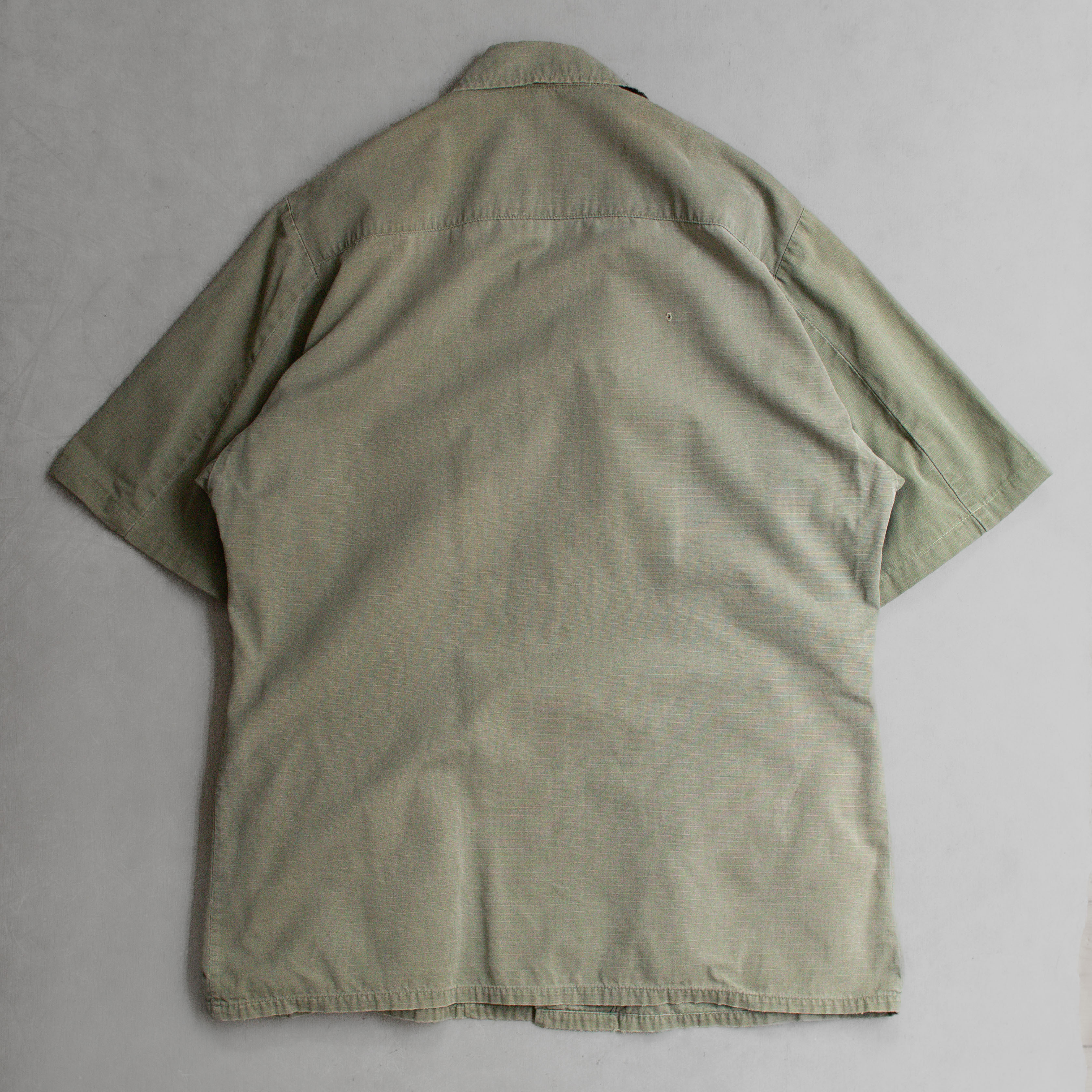 60S US ARMY JUNGLE FATIGUE SHIRT 美軍 公發 叢林 野戰 短袖 軍襯衫