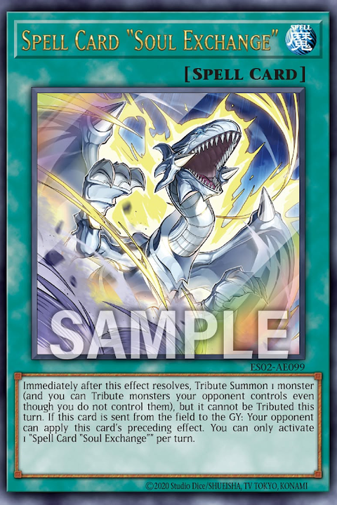 ES02-AE099 Spell Card "Soul Exchange"