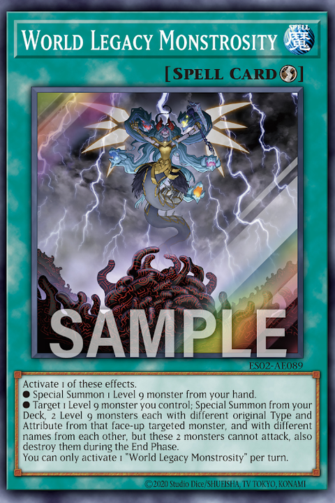 ES02-AE089 World Legacy Monstrosity