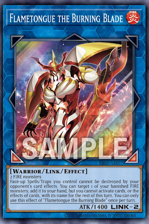 ES02-AE077 Flametongue the Burning Blade