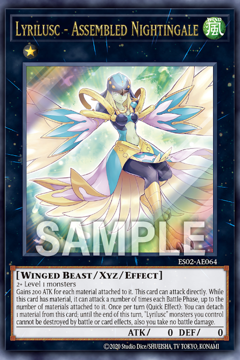 ES02-AE064 Lyrilusc - Assembled Nightingale
