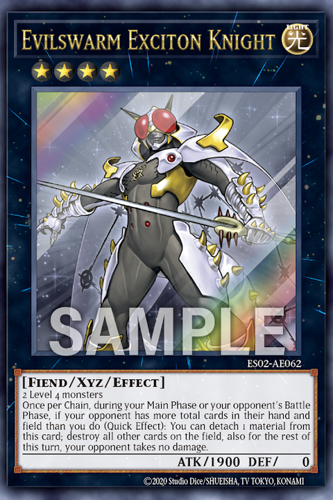ES02-AE062 Evilswarm Exciton Knight
