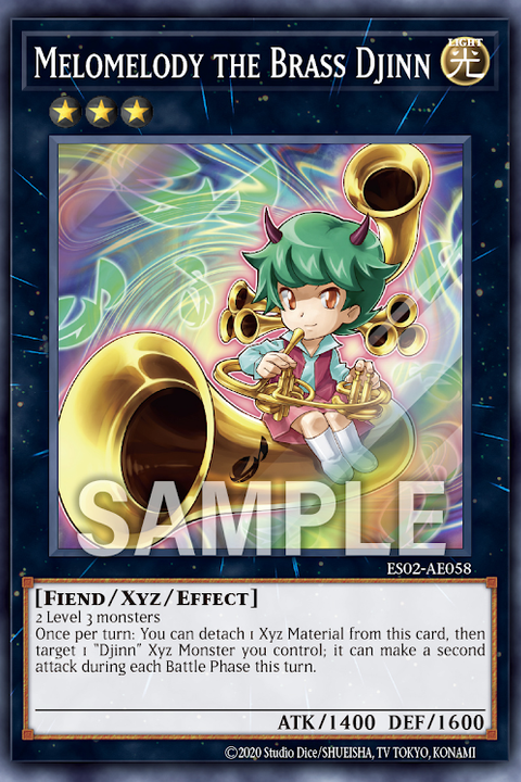 ES02-AE058 Melomelody the Brass Djinn