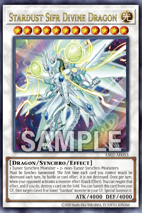 ES02-AE053 Stardust Sifr Divine Dragon