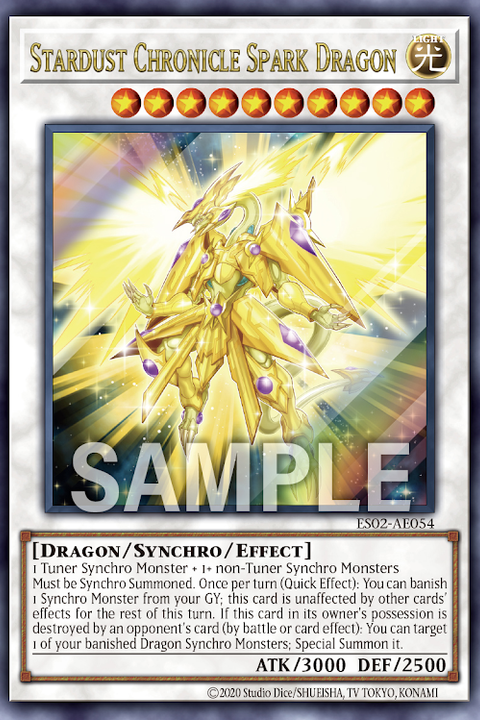 ES02-AE054 Stardust Chronicle Spark Dragon
