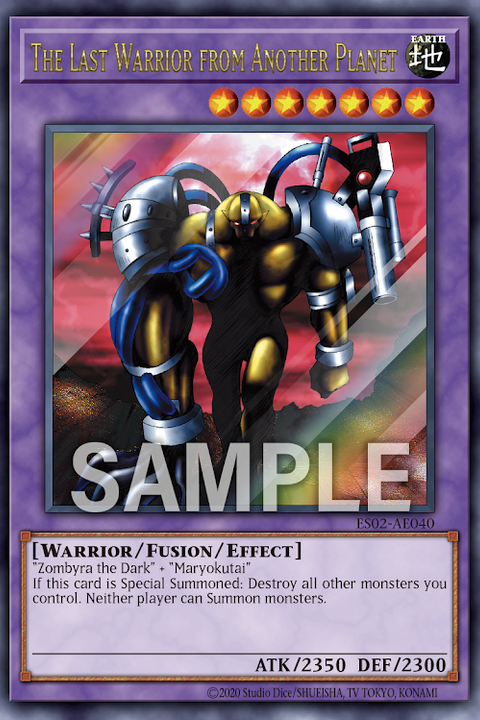 ES02-AE040 The Last Warrior from Another Planet