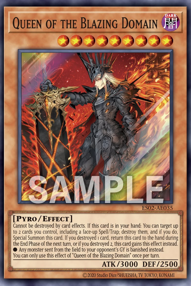 ES02-AE035 Queen of the Blazing Domain