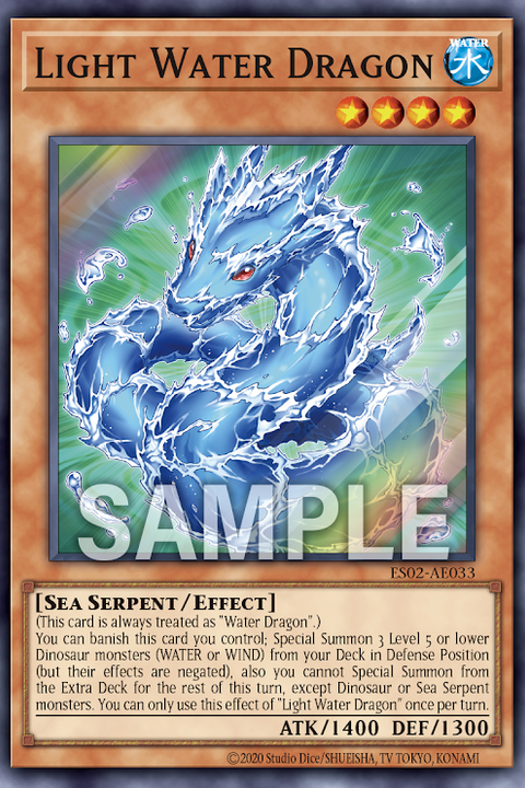 ES02-AE033 Light Water Dragon