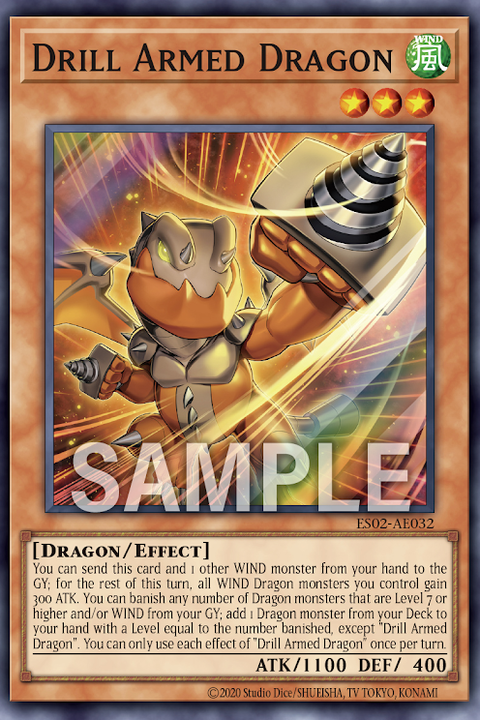 ES02-AE032 Drill Armed Dragon