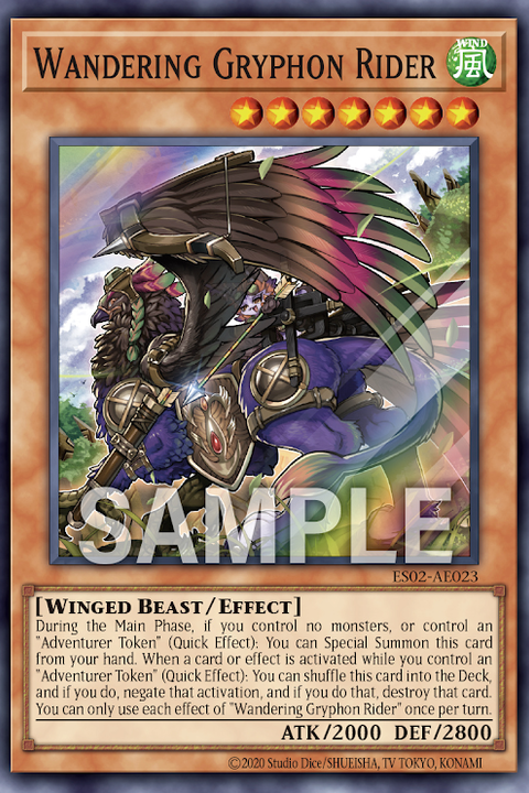 ES02-AE023 Wandering Gryphon Rider