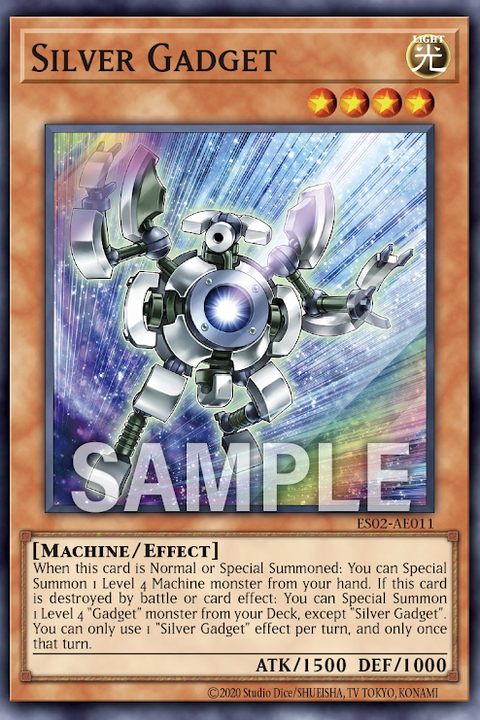 ES02-AE011 Silver Gadget