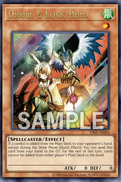 ES02-AE005 Droll & Lock Bird