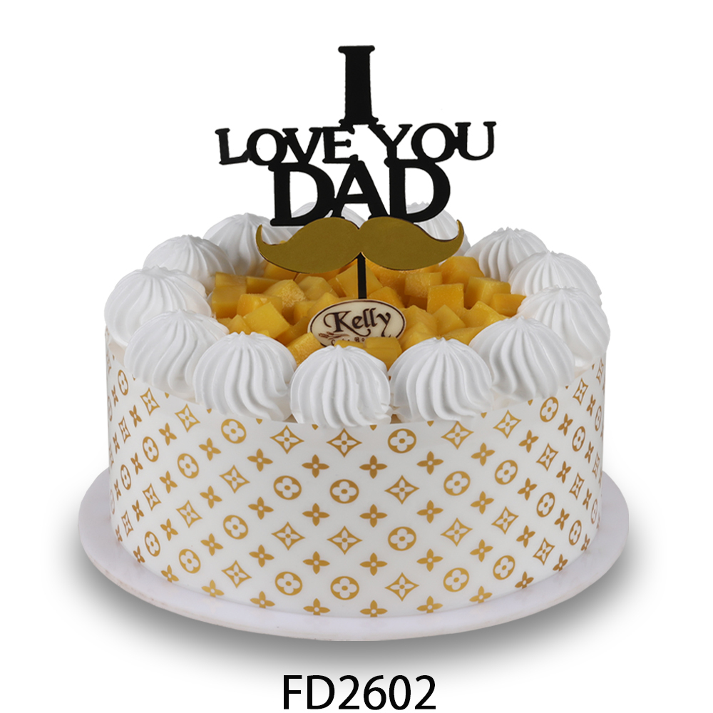 Father's Day Mango Delight Cake