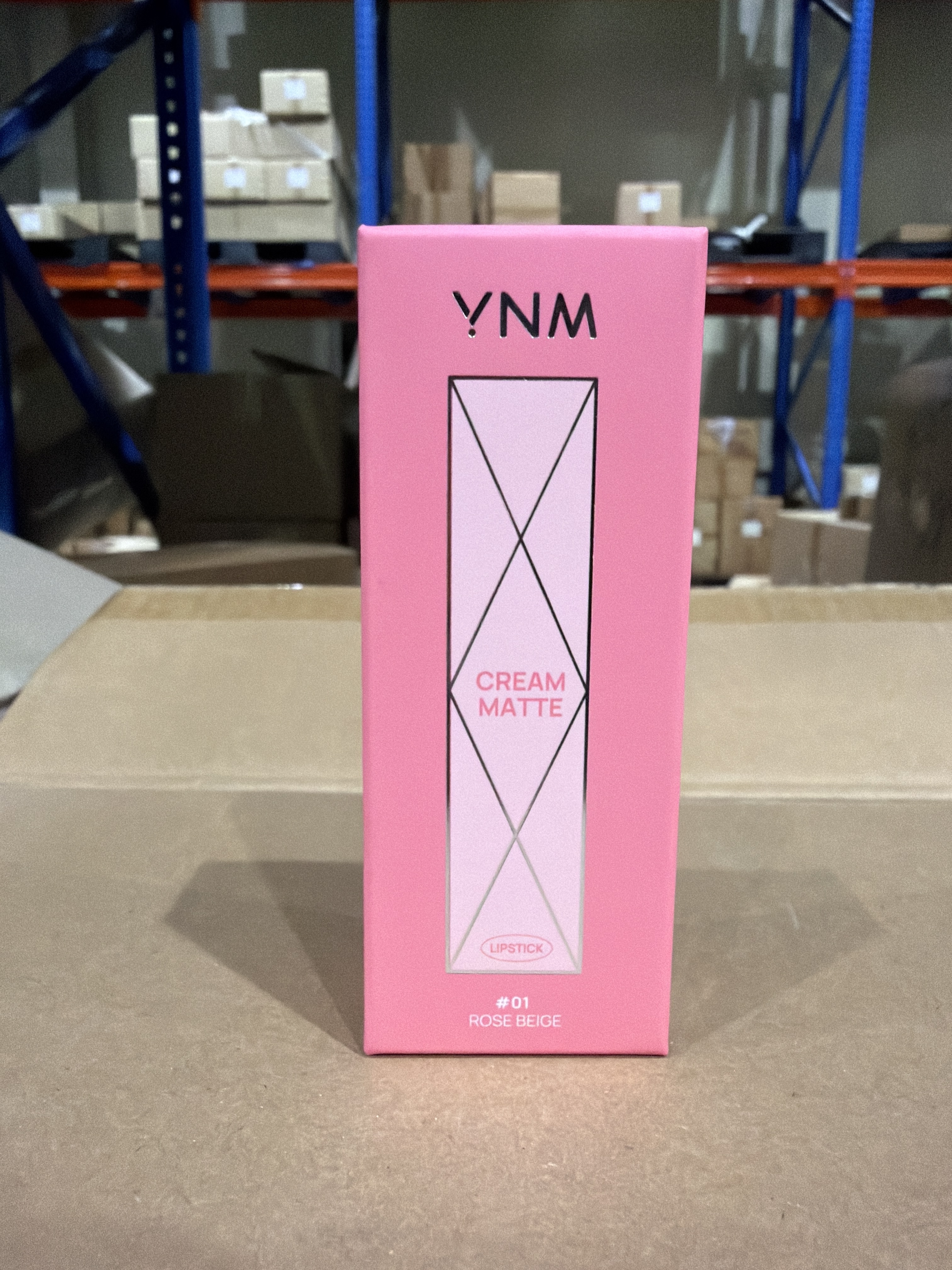 TS01 YNM 奶油啞光唇膏 (01玫瑰淡棕) (買一送一 共2支)