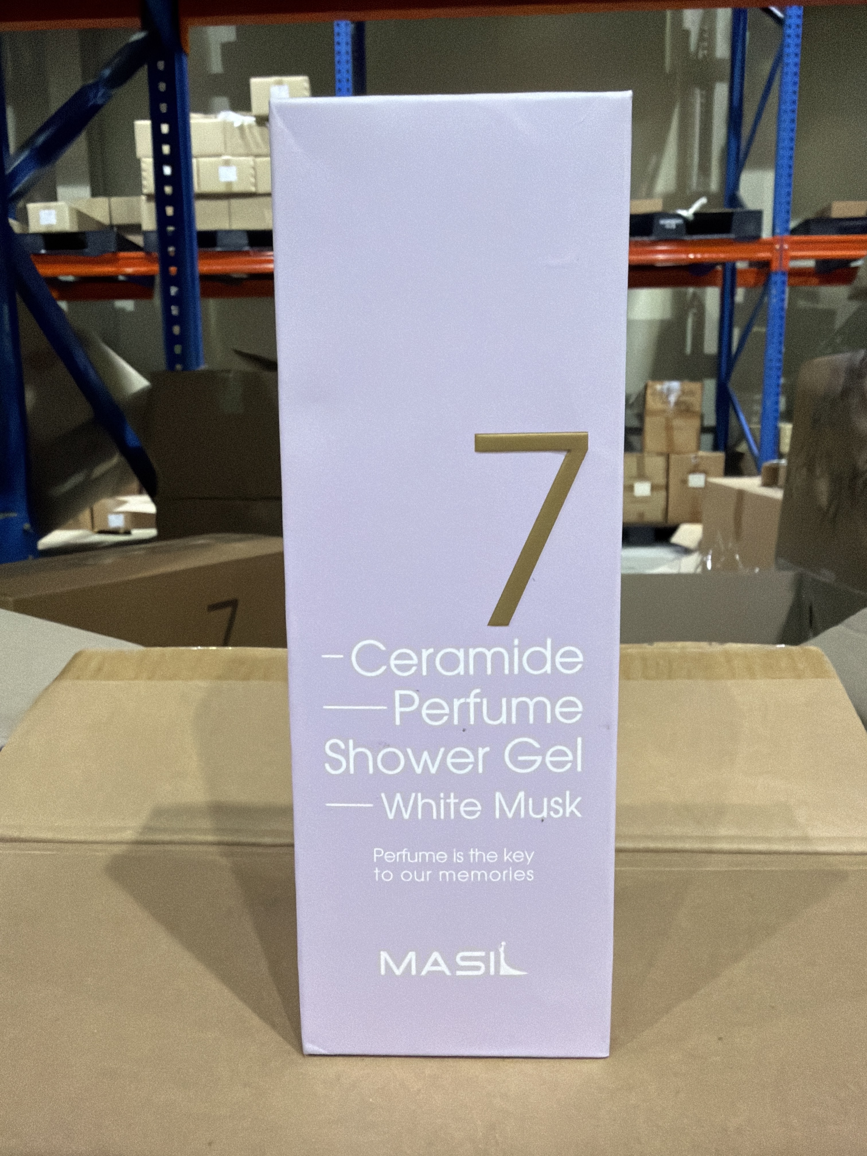 TS22 MASIL 7 CERAMIDE PERFUME SHOWER GEL 300ml (WHITE MUSK)