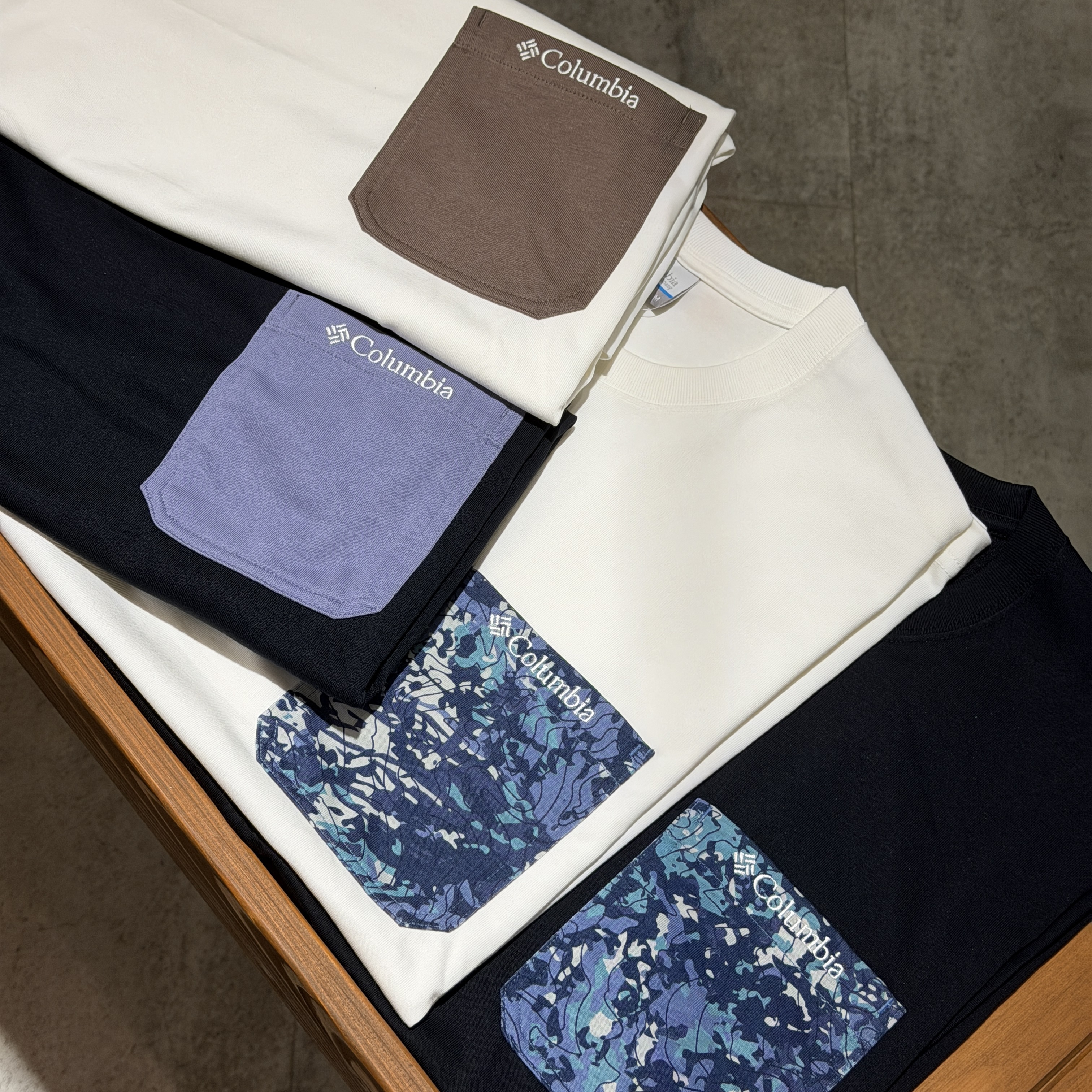 【現貨】Columbia 哥倫比亞 胸前口袋短tee PG1804