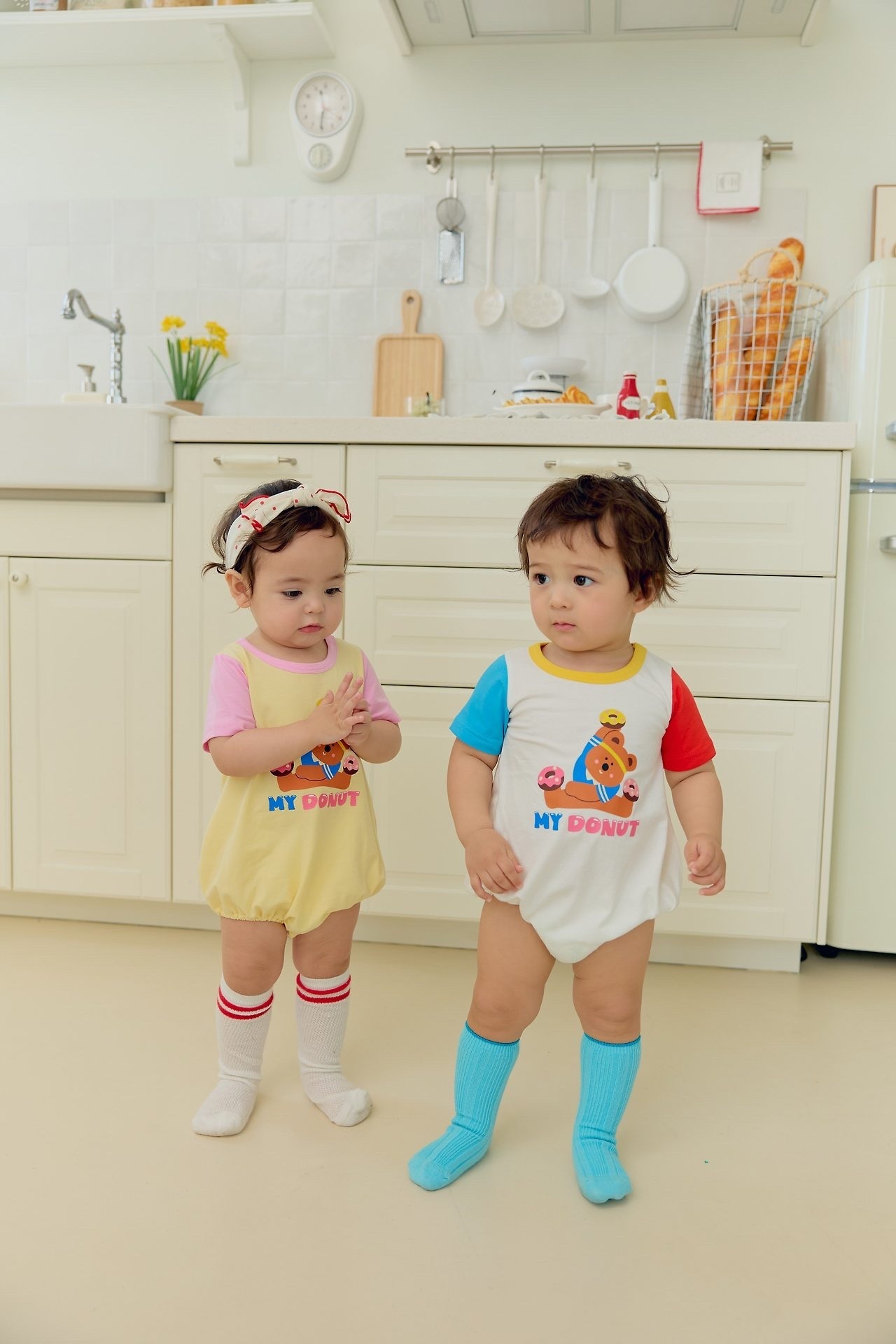 Sera Donut Color Block Suit