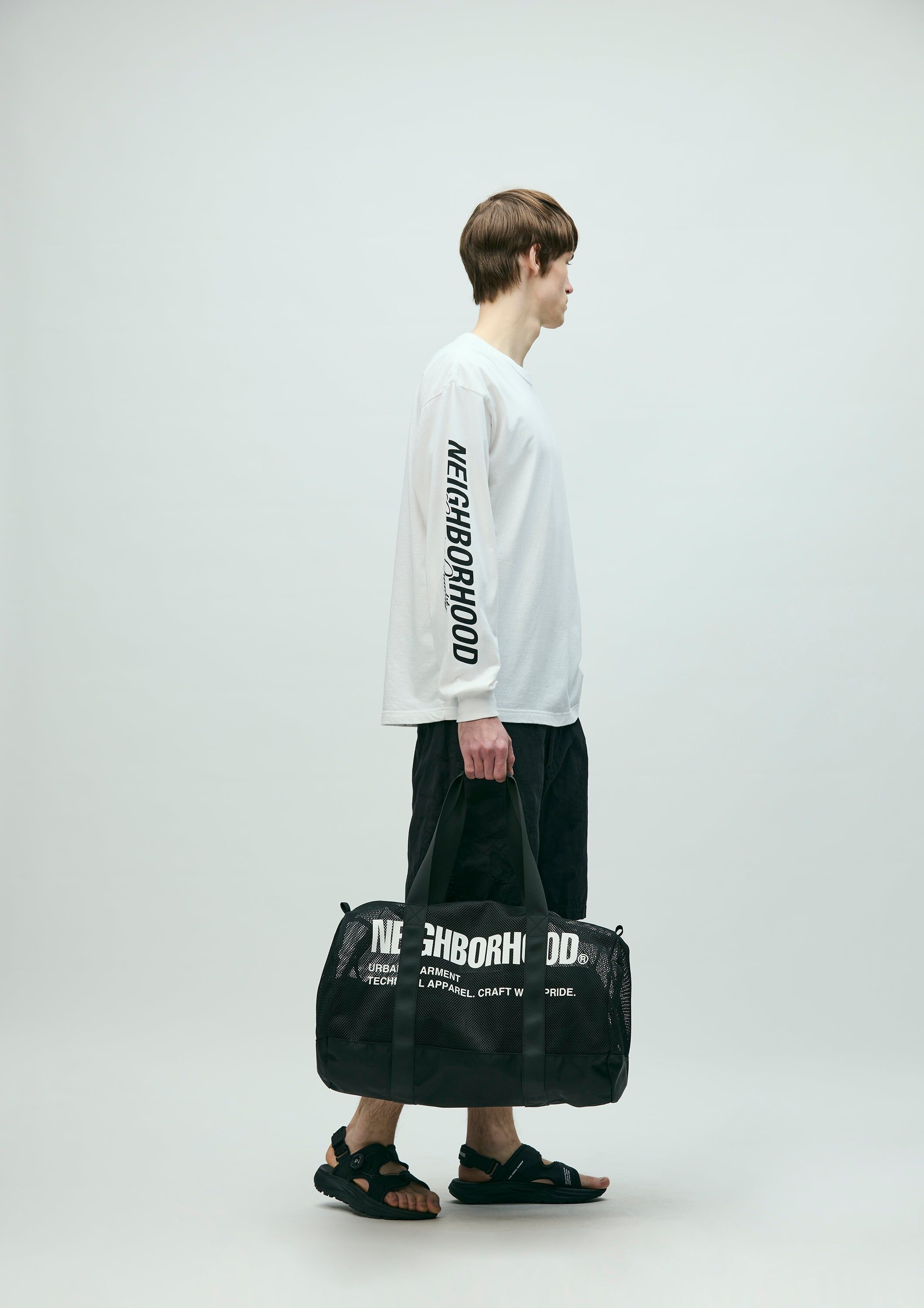 2026SS NEIGHBORHOOD NBHD MESH BOSTON BAG 玩水旅行袋波士頓包現貨
