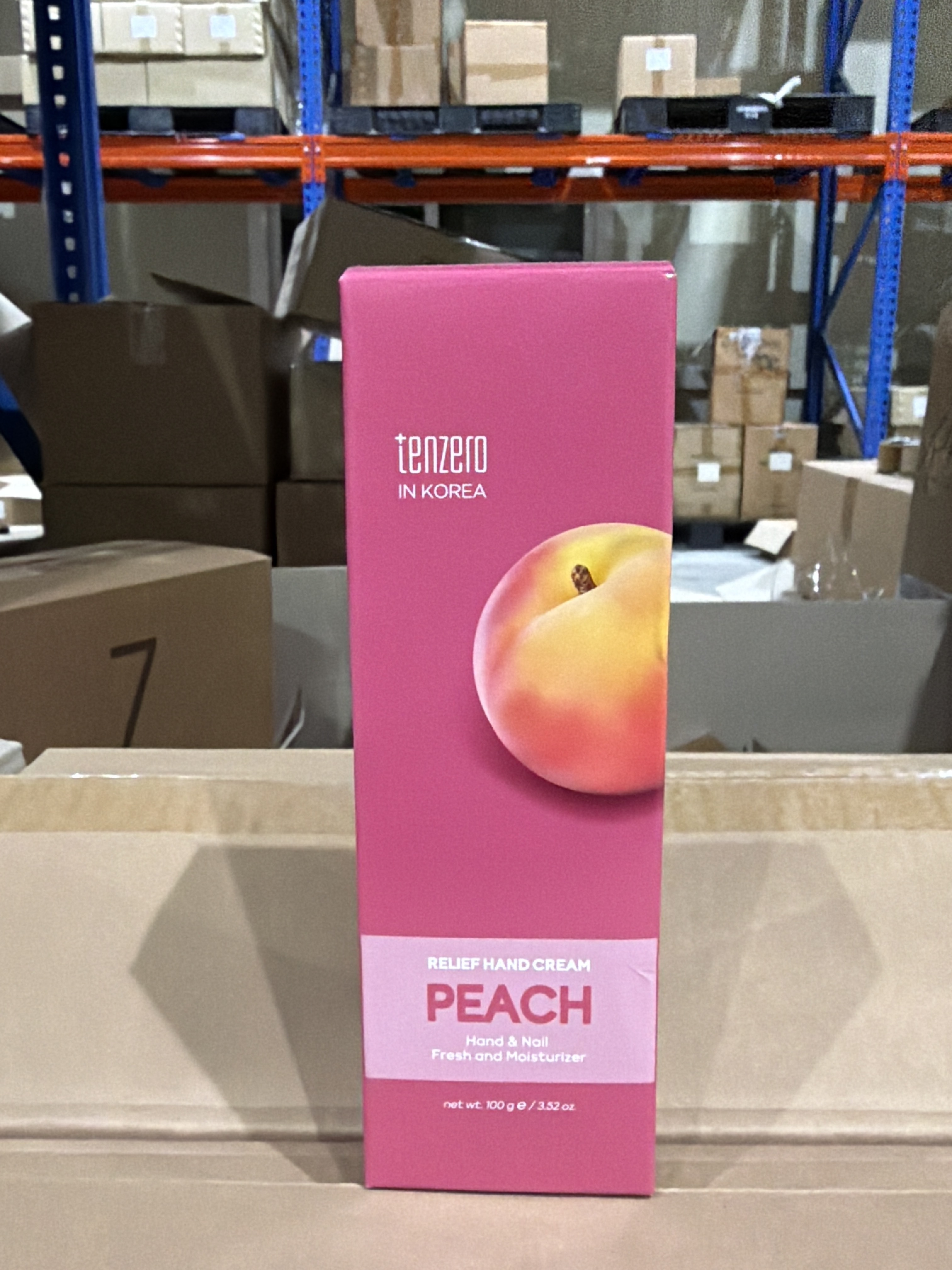 TS65 TENZERO 蜜桃PEACH 潤手霜100ML