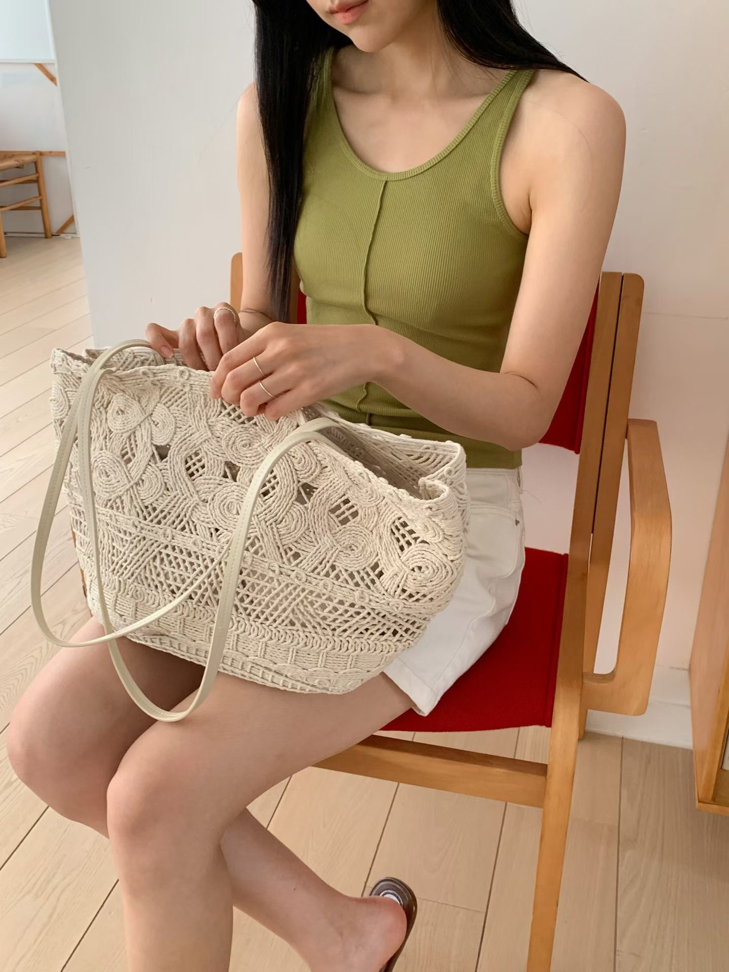 代購價!編織休閒包