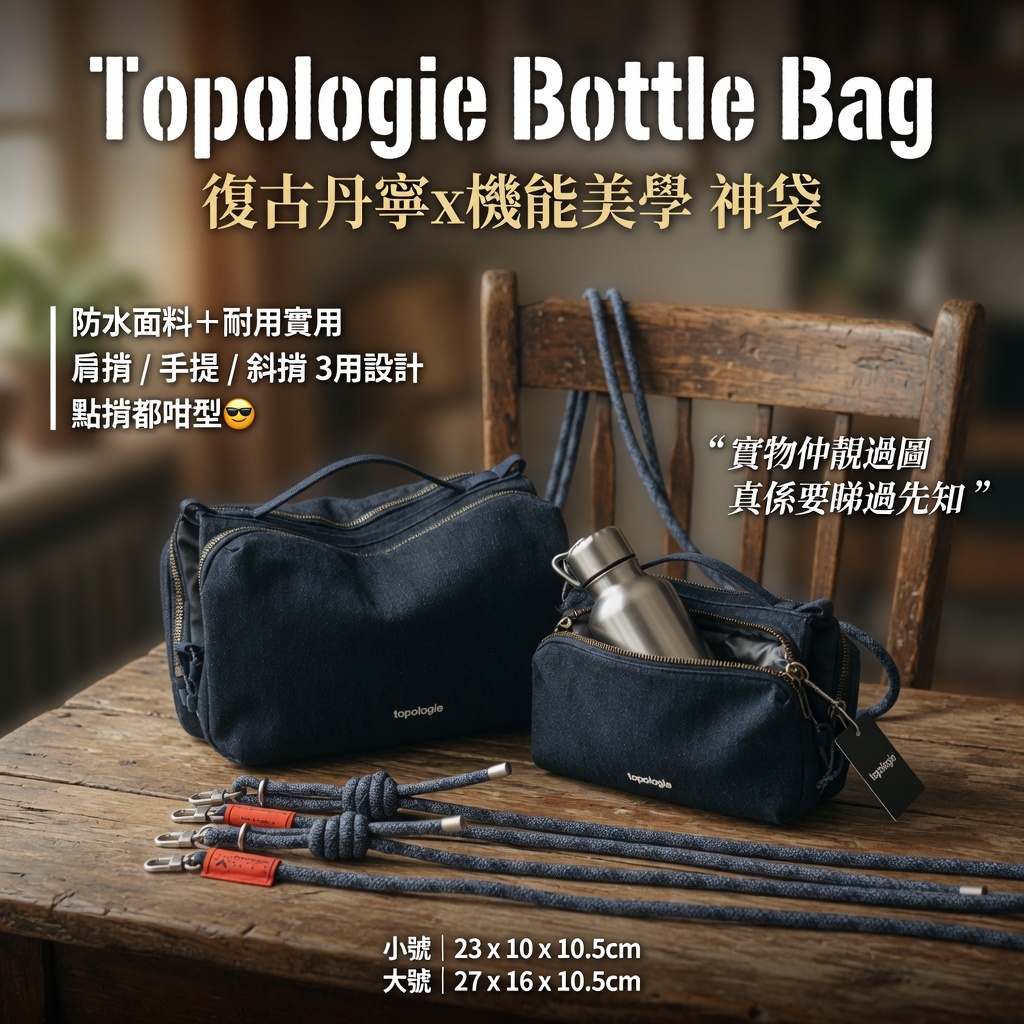 Topologie Bottle Bag