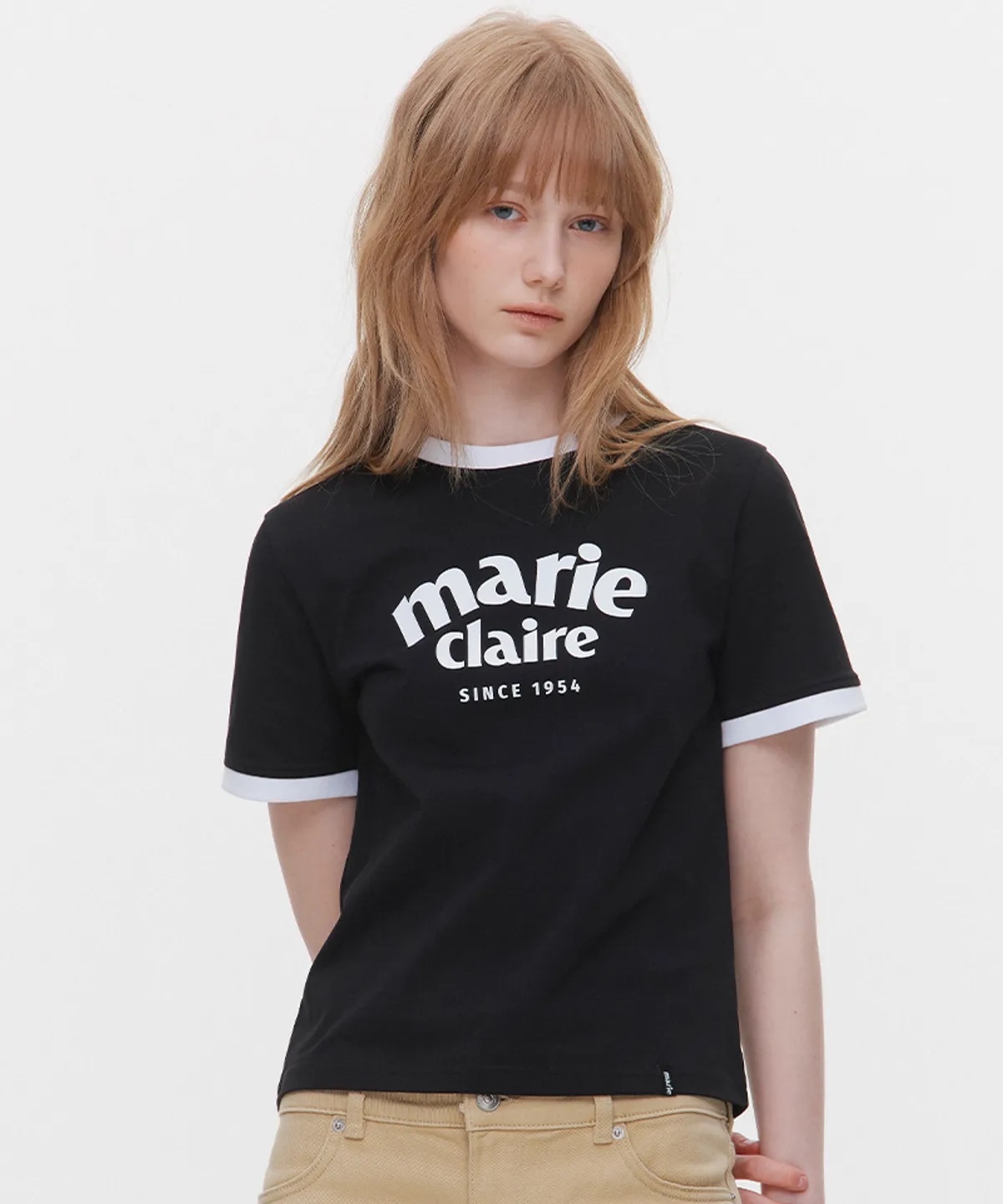 《限時團購優惠》MARIE CLAIRE Logo tee