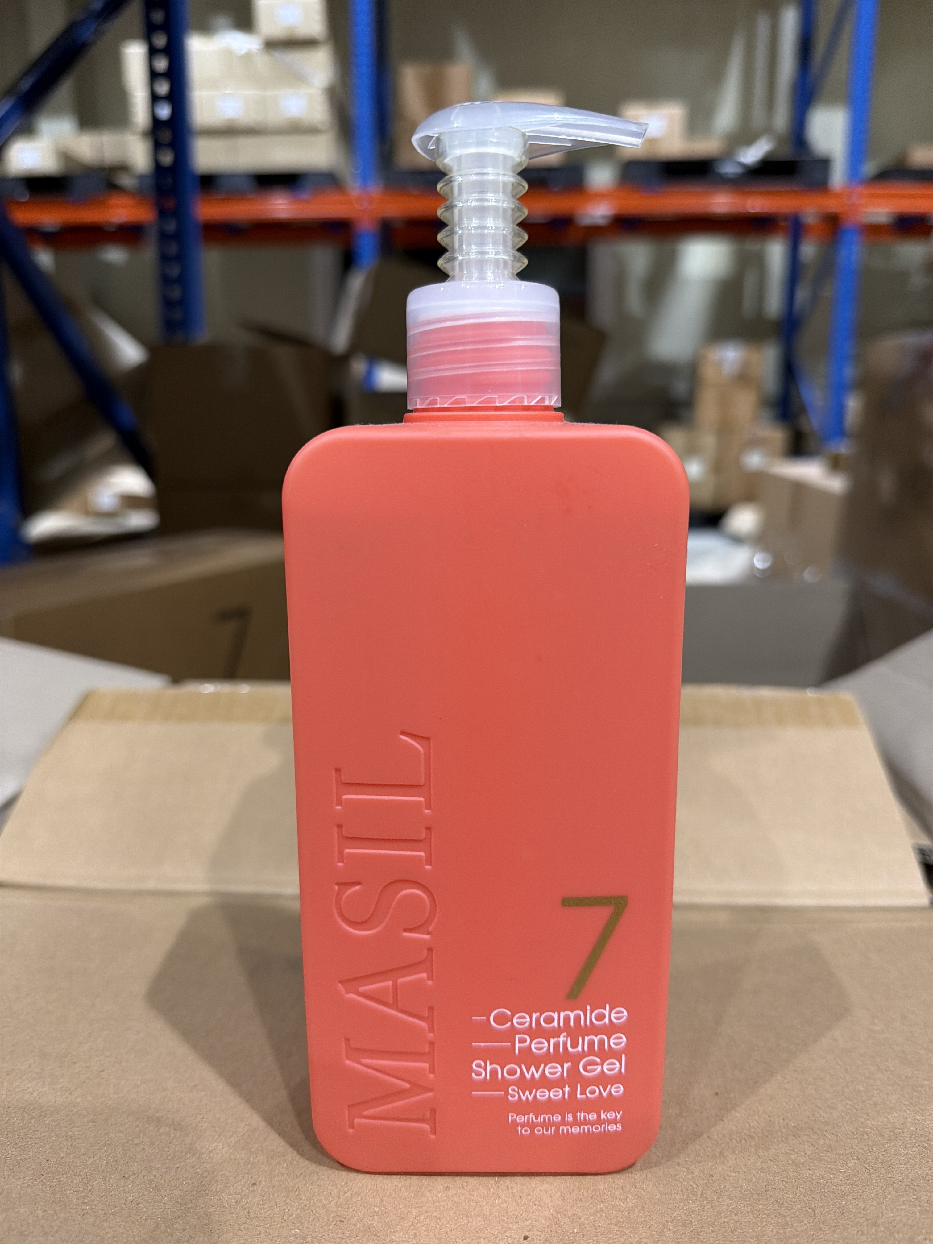 TS25 MASIL 7 CERAMIDE PERFUME SHOWER GEL 500ml (SWEET LOVE)