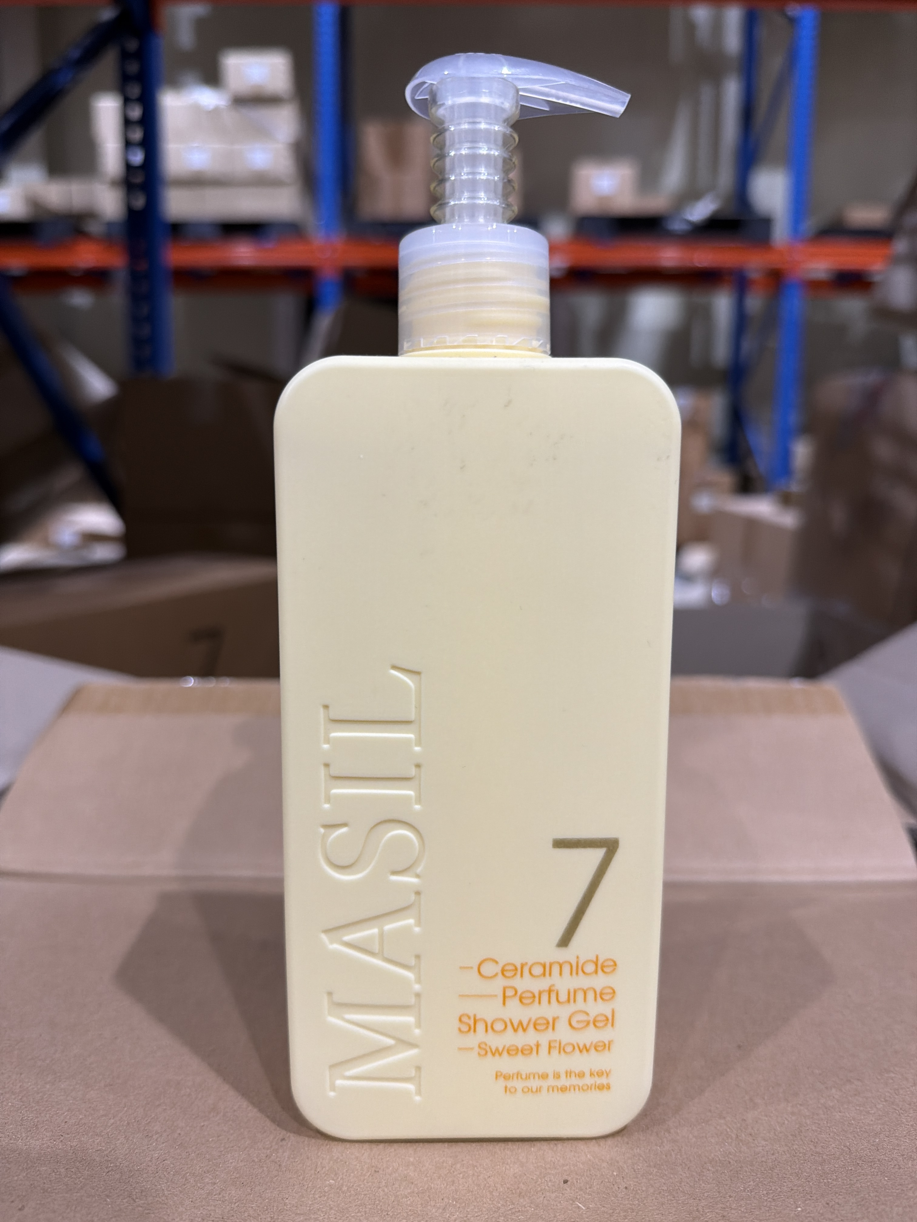 TS27 MASIL 7 CERAMIDE PERFUME SHOWER GEL 500ml (SWEET FLOWER)