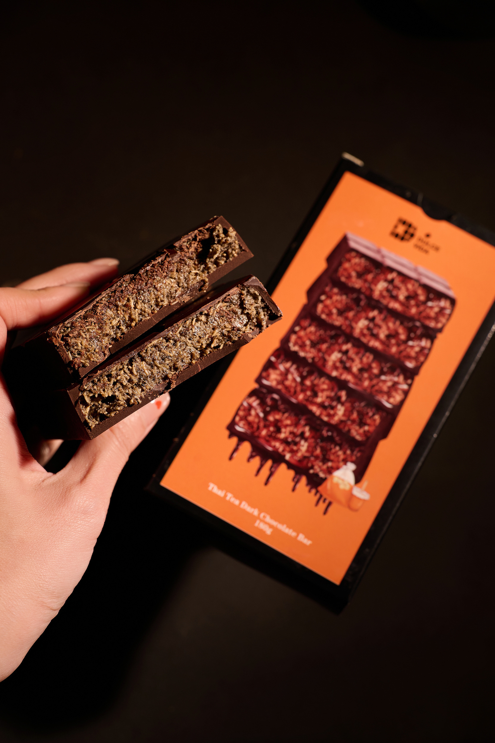 泰式奶茶黑朱古力排 (180g)