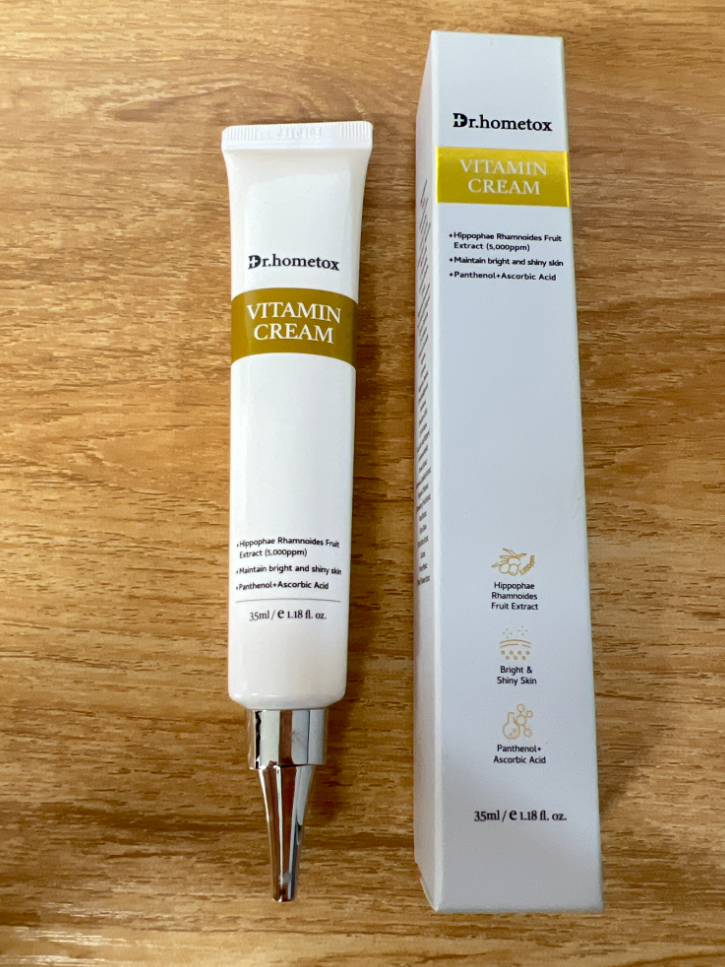 TS80 Dr.Hometox active Vitamin維他命 Cream 35ml X2支**到期日:約2026/09