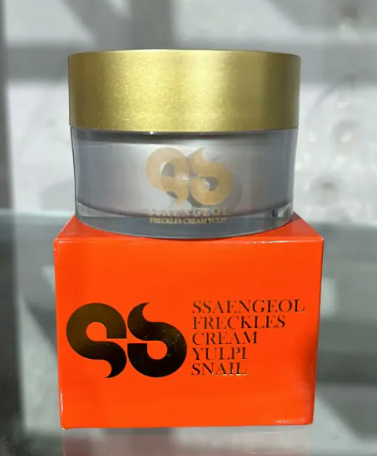 TS84 韓國 SSAENGEOL 微針蝸牛精華美白祛斑霜 50G x2盒