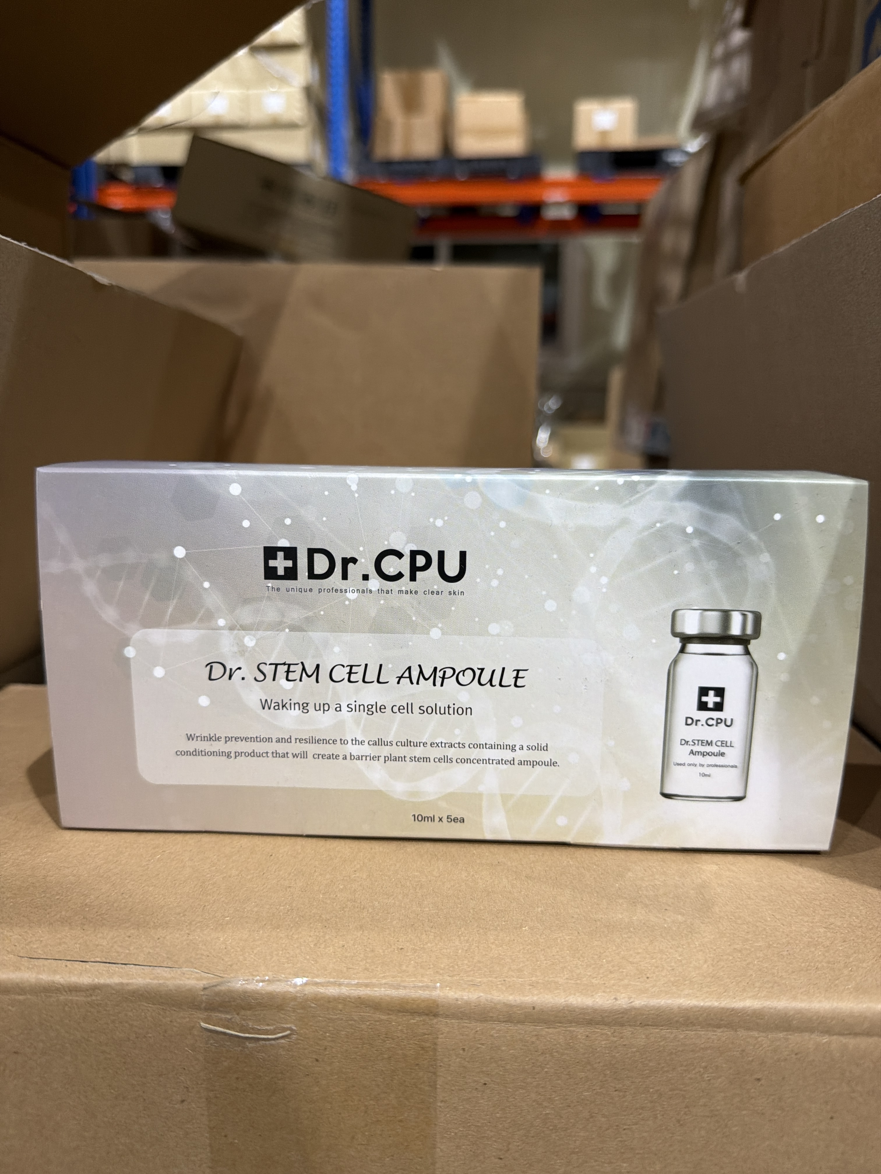 TS88 Dr. CPU Dr. Stem Cell 安瓶 (10ml*5ea)/盒**到期日:2026/10