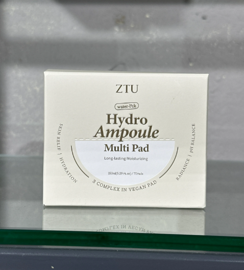 TT24 ZTU 水盈光潤精華棉片 ZTU WATER-LOCK HYDRO AMPOULE PAD 70片**到期日:2027/05
