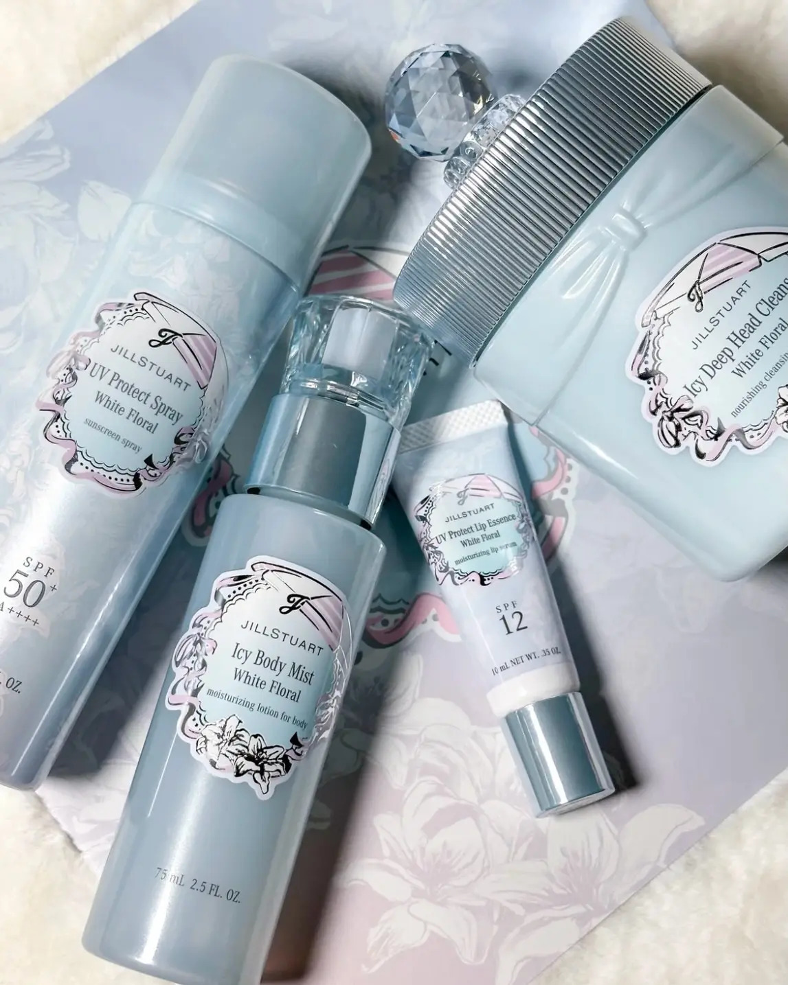 [限定] JILL STUART White Floral Retreat 夏季涼感系列 2026