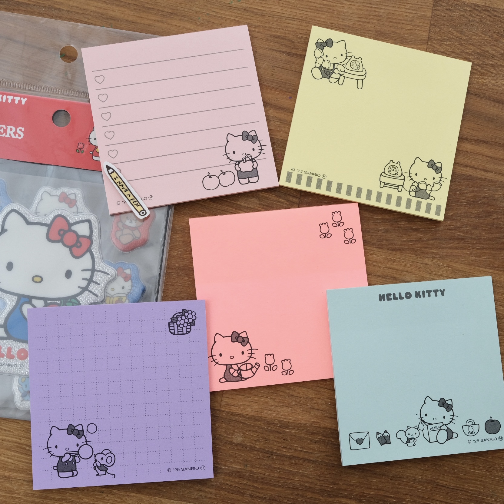 Sanrio 三麗鷗 Tack Memo 凱蒂貓 Hello kitty 便利貼 memo貼｜SUN STAR 日本